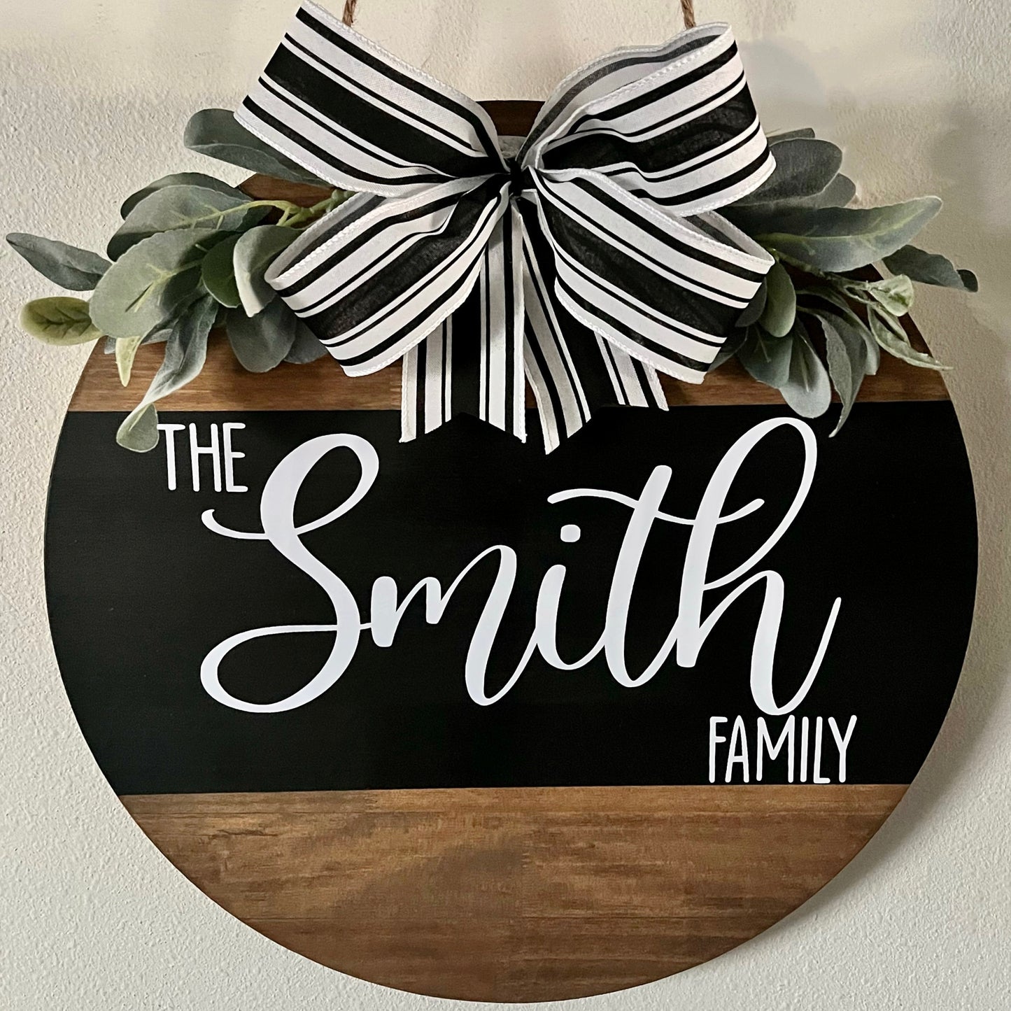Personalized Family Last Name Sign