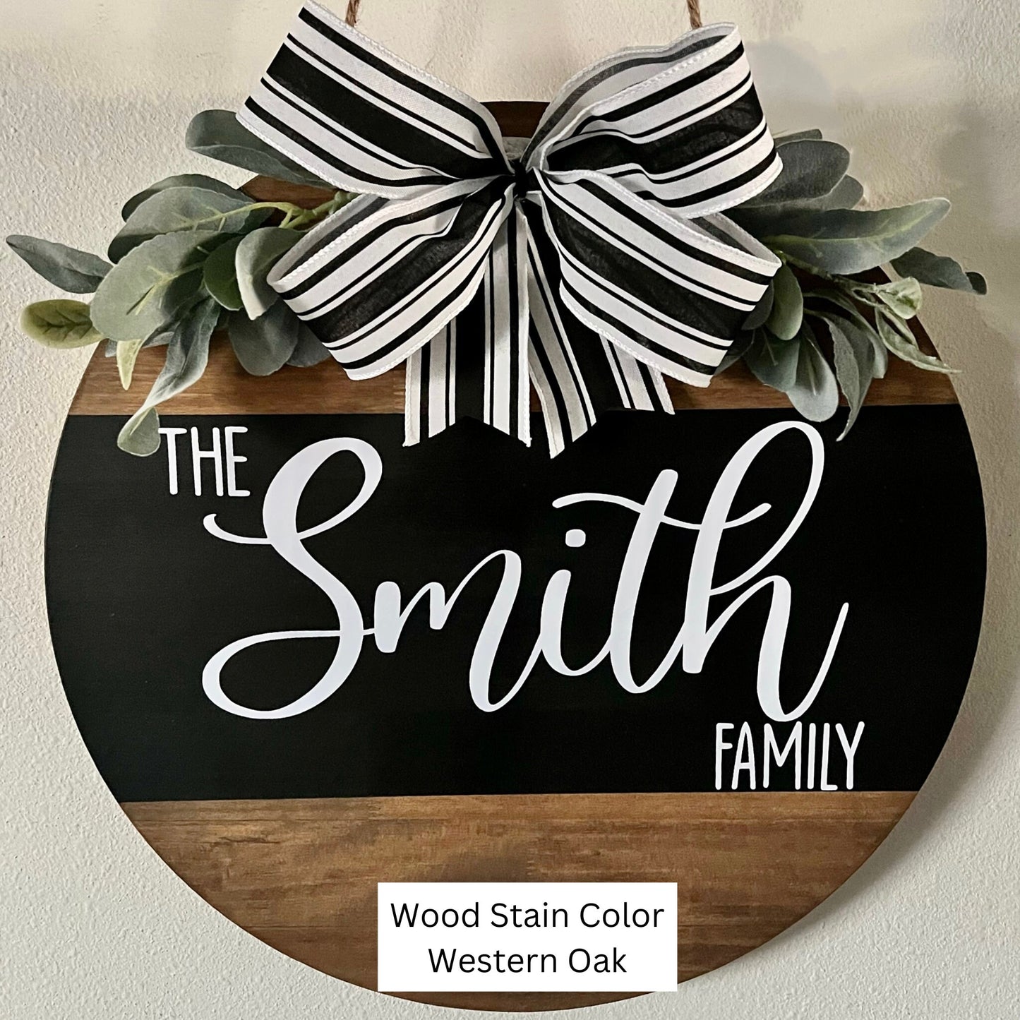 Personalized Family Last Name Sign