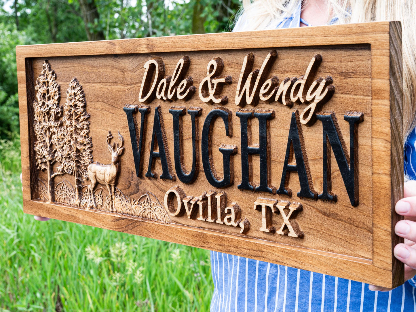 Outdoor Decor - Custom Wood Sign