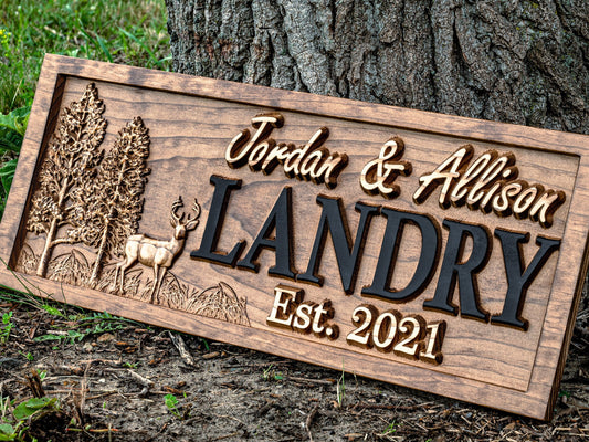 Outdoor Decor - Custom Wood Sign