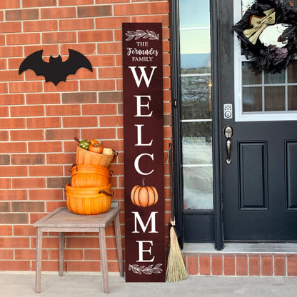 Fall Welcome Sign - Autumn Welcome Sign