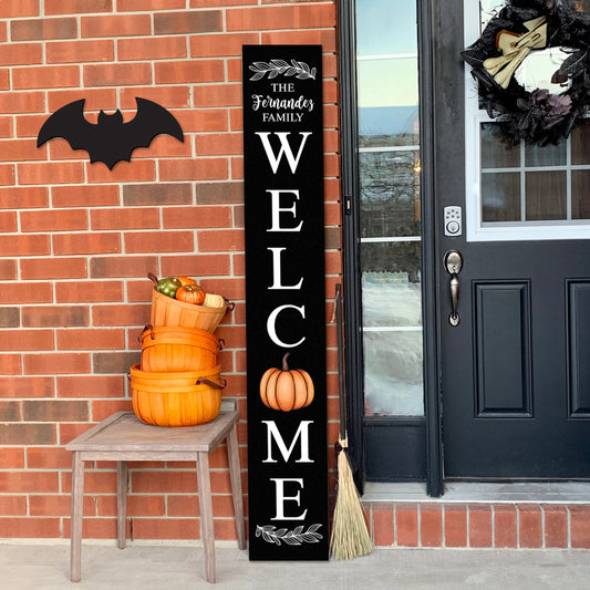 Fall Welcome Sign - Autumn Welcome Sign