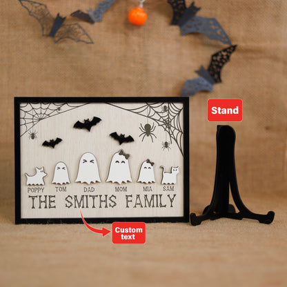 Spooky Fanny Wood Sign Halloween Farmhouse Decor