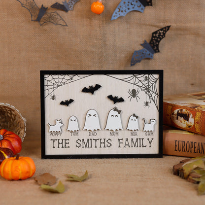 Spooky Fanny Wood Sign Halloween Farmhouse Decor