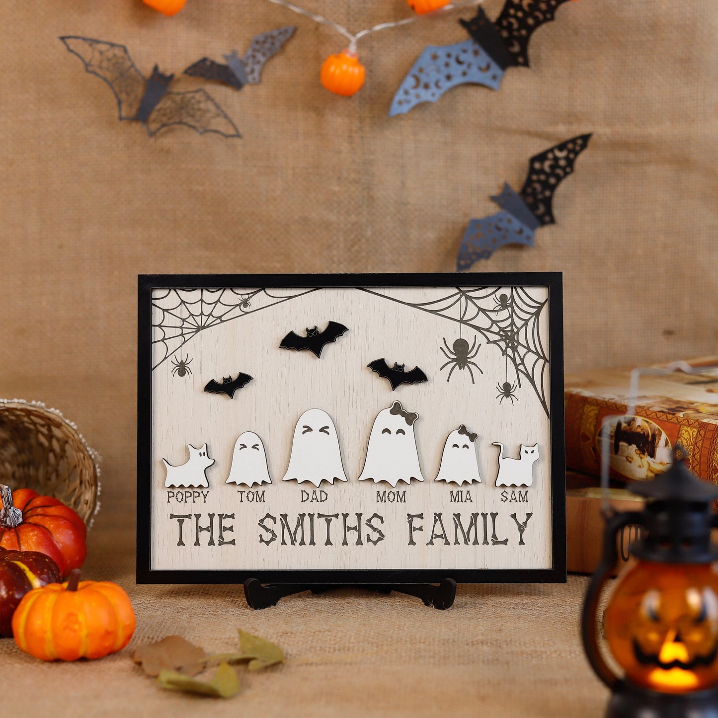 Spooky Fanny Wood Sign Halloween Farmhouse Decor