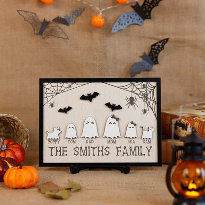 Spooky Fanny Wood Sign Halloween Farmhouse Decor