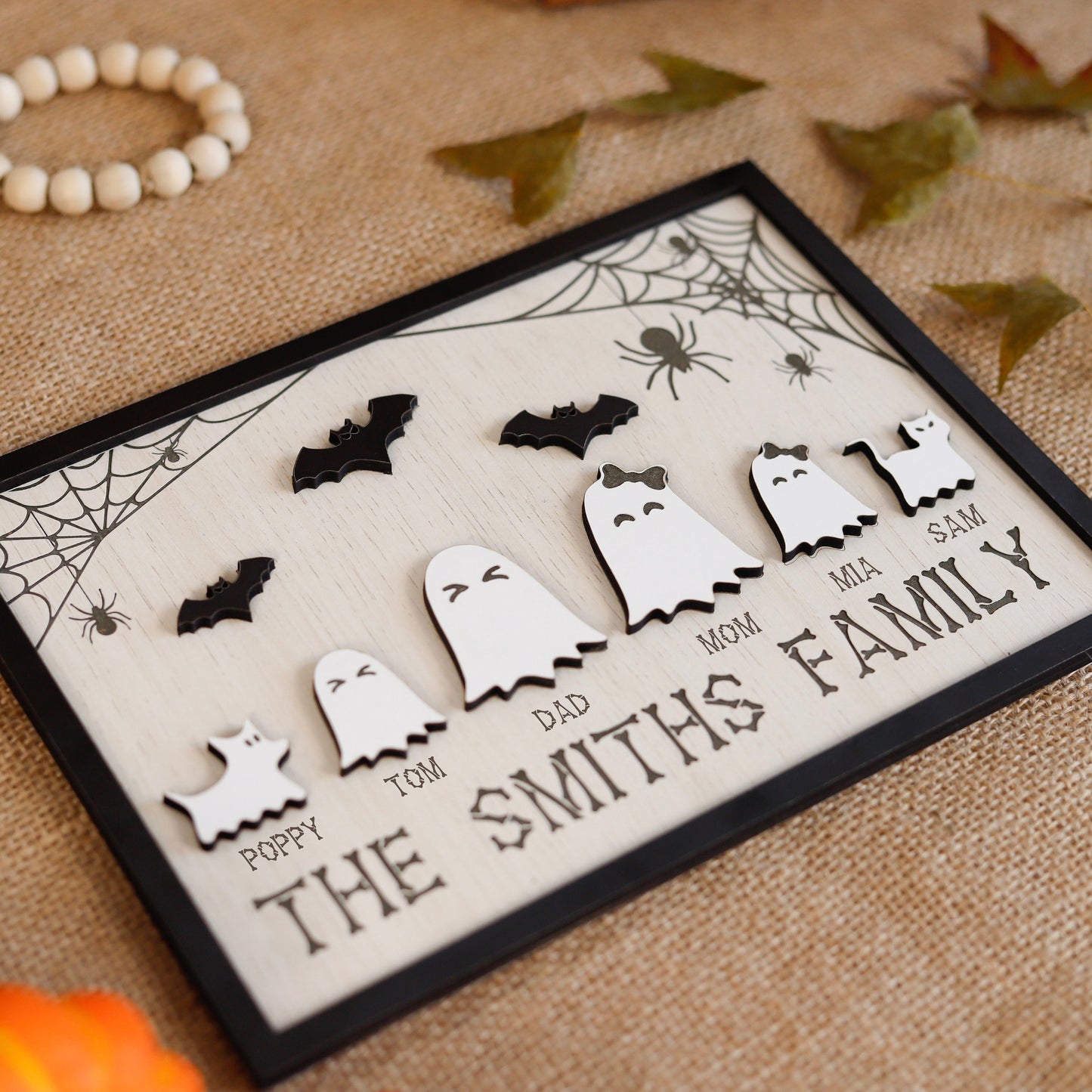 Spooky Fanny Wood Sign Halloween Farmhouse Decor