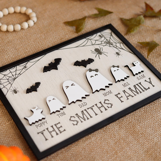 Spooky Fanny Wood Sign Halloween Farmhouse Decor