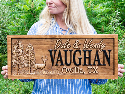 Outdoor Decor - Custom Wood Sign